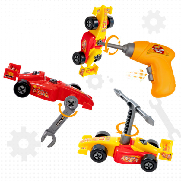 Aga4Kids Autodielňa pre malé mechaniky 27ks