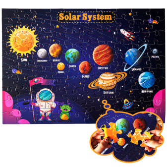 Aga4Kids Detské puzzle Slnečná sústava 500 dielikov