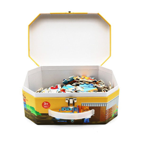 Aga4Kids Detské puzzle Stavenisko 130 dielikov