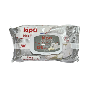 Kipa vlhčené obrúsky mydlo 120 ks