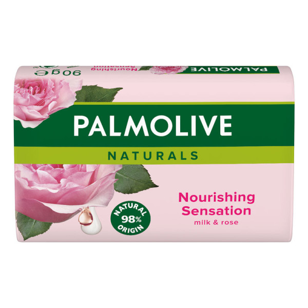 Palmolive tuhé mydlo 90g Ružové okvetné lístky a mlieko