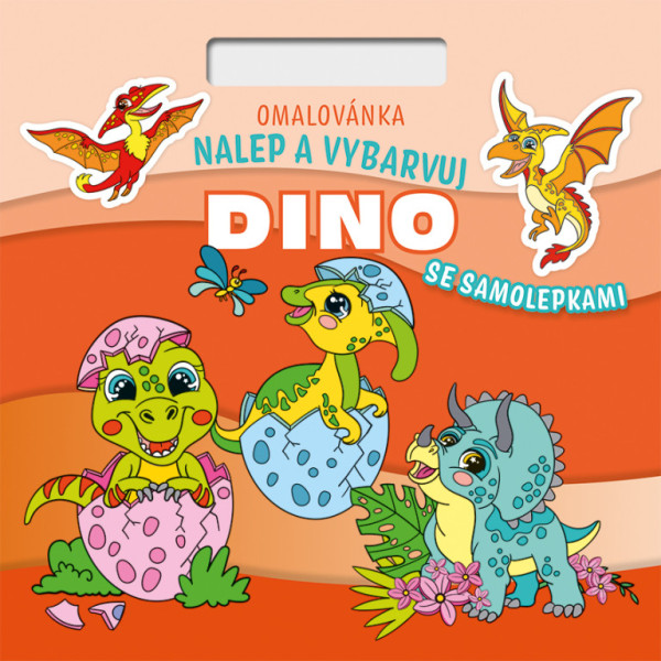 Nalepuj a vyfarbuj! Dino
