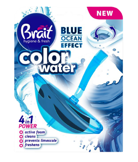 WC záves Brait Color Water 40g Blue Ocean