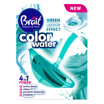 WC záves Brait Color Water 40g Green Lagoon