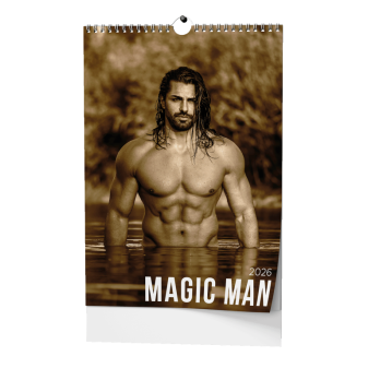 Nástenný kalendár - Magic Man - A3