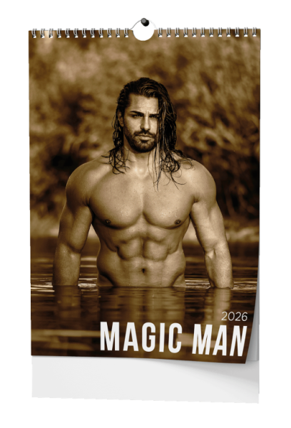 Nástenný kalendár - Magic Man - A3