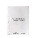Obal A4+euro 100ks hladký rozšírený formát 235x305mm 55mic CONCORDE (A80000)