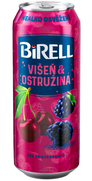 Birell 0,5l ostružina a višňa