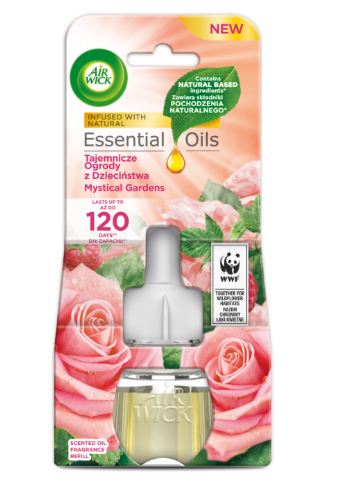 AIR WICK osviežovač vzduchu 19ml Life scents mystical garden Tajomná záhrada-dopredaj