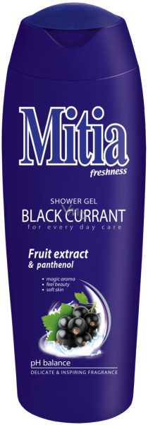 Sprchový krém, 400 ml, Black Currant Mitia