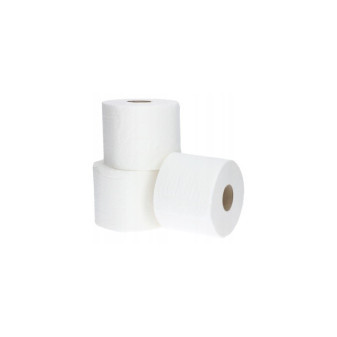 Toaletný papier bez parfumácie, 2vrstvový, biely, 30ks v balení, 49,6m Náhrada za Tork 110771