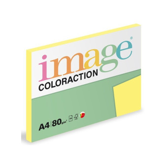 Farebný papier IMAGE Coloraction - ZG34 citrónovo žltá A4, 80g, 100 listov