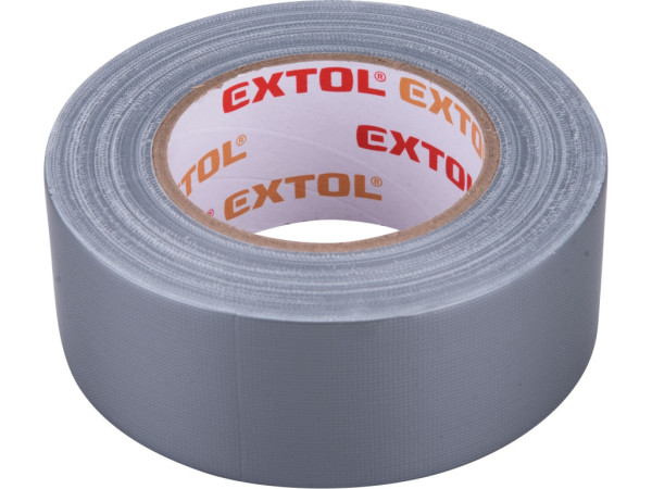 páska lepiaca textilná/univerzálna, 50mm x 50m hr.0,18mm, sivá