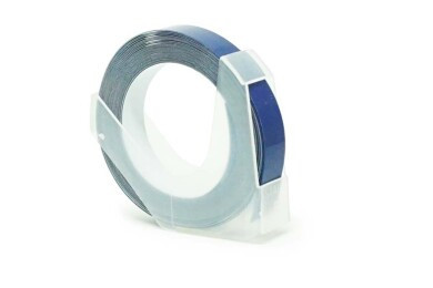 Alternatívna páska Dymo Omega A0898140, 9 mm x 3 m, biela tlač/modrý podklad