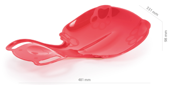 Prosperplast Klzák na sneh Polar Bear 1 Modrý
