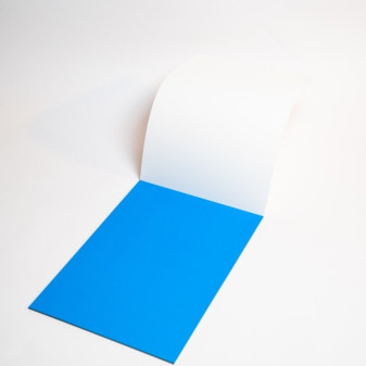 Popisovateľné fólie elektrostatické Symbioflipcharts 500x700 mm modré