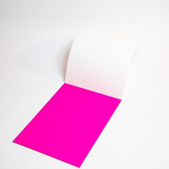 Popisovateľné fólie elektrostatické Symbioflipcharts 500x700 mm ružové
