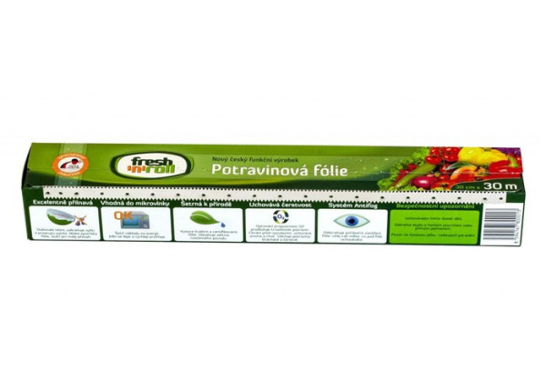 PVC fólia Fresh'n'Roll 30cm/30m, krabička s rezačkou