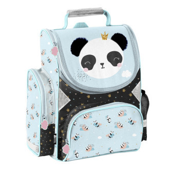 Paso Školská súprava aktovka + vak na chrbát Panda