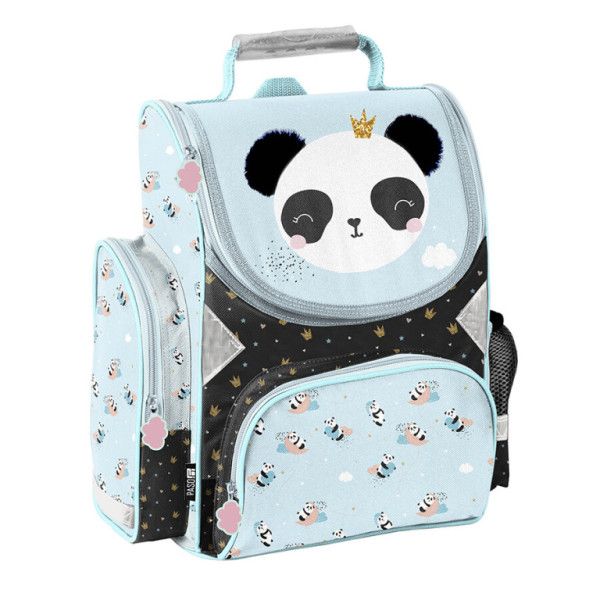 Paso Školská súprava aktovka + vak na chrbát Panda