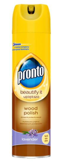 Leštenka Pronto Pledge Wood Levanduľa 250ml
