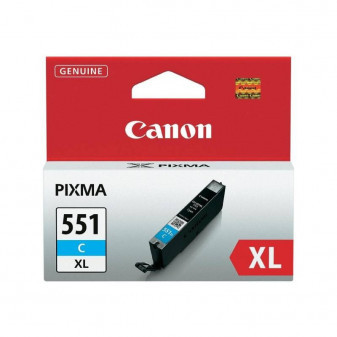 Canon CLI-551 XL C originálny cartridge cyan pre Pixma iP7250, MG5450, MG6350 veľká