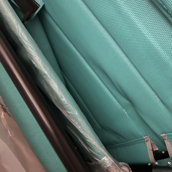 Linder Exclusiv Záhradné lehátko XXL so strieškou Aqua DAZ852