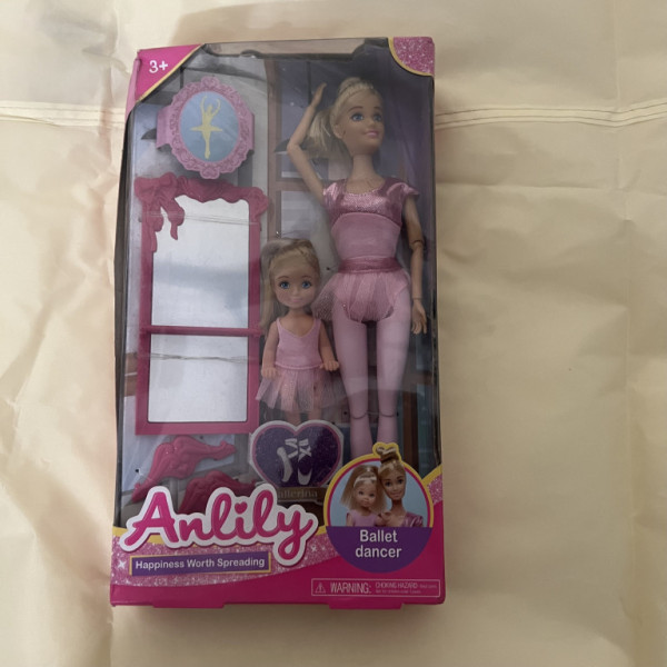 Bábika Anlily baletka s príslušenstvom 2DZ001
