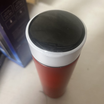 Aga Termoska s teplomerom 500 ml Červená 2DAZ163