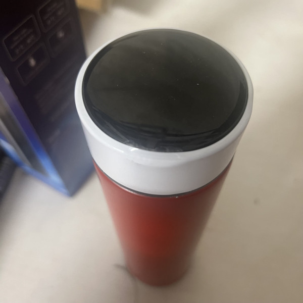 Aga Termoska s teplomerom 500 ml Červená 2DAZ163