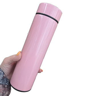 Aga Termoska s teplomerom 500 ml Ružová 2DAZ176