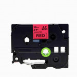 Alternatívna páska Brother TZ-441 / TZe-441, 18mm x 8m, čierna tlač / červený podklad
