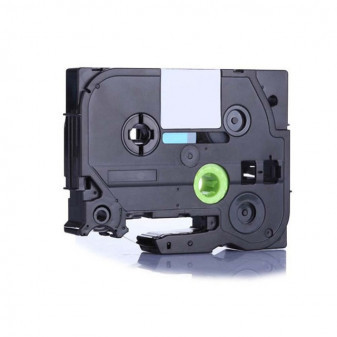 Alternatívna páska Brother TZ-S521 / TZe-S521, 9mm x 8m, extra adhezívna čierna tlač / modrý podklad