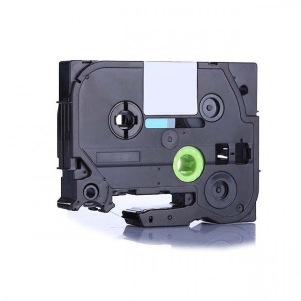 Alternatívna páska Brother TZ-S521 / TZe-S521, 9mm x 8m, extra adhezívna čierna tlač / modrý podklad