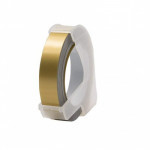 Alternatívna páska Dymo Omega A0898190, 9 mm x 3 m, biela tlač/zlatý podkklad