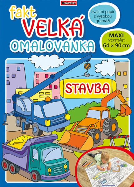 Fakt veľká omaľovánka - Stavba