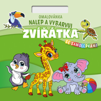 Nalepuj a vyfarbuj! Zvieratká