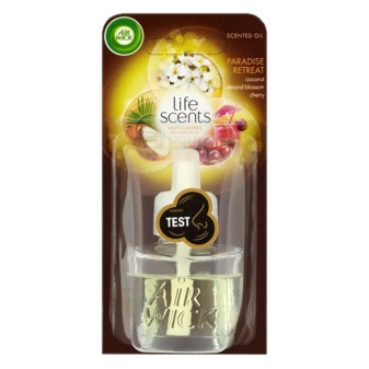 AIR WICK osviežovač vzduchu 19ml elektrická náplň Paradajková záhrada Paradise Retreat