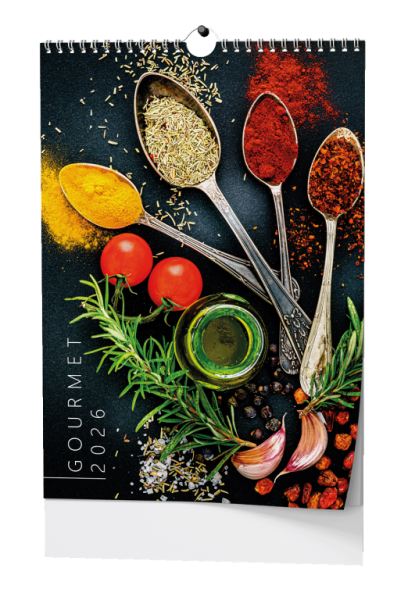 Nástenný kalendár - Gourmet - A3