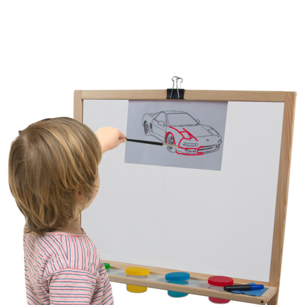 Aga4Kids Detská tabuľa s bezpečnostným sklom S3