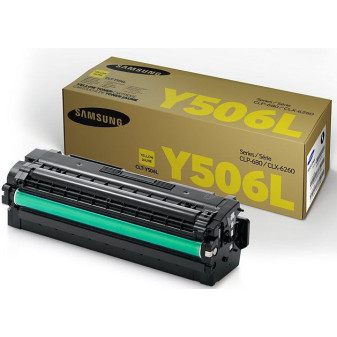 Samsung originální toner CLT-Y506L yellow pro CLP-680, CLX 6260, 3500str.