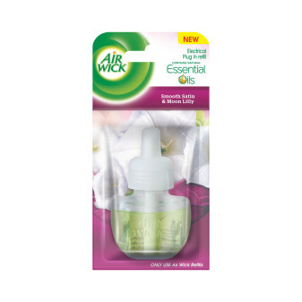 AIR WICK osviežovač vzduchu 19ml refill Satin a ľalia Smooth Satin&Moon Lilly