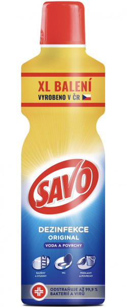 Savo 1,2 L originál dezinfekcia