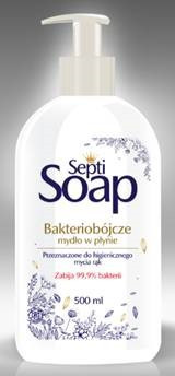 Antibakteriální mýdlo na ruce 500ml SEPTI Soap