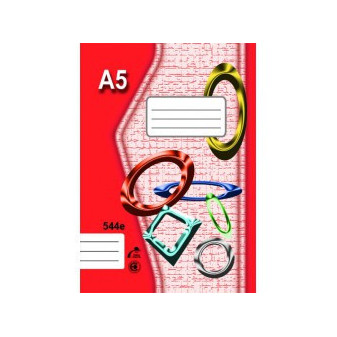 Sešit 544 eko A5,linka,40 listů