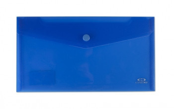 Zložka s cvokom DL transparentne modrá CONCORDE A80040
