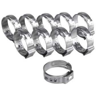 spona na hadicu, 10ks, ?21mm, INOX