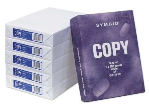 Kancelársky papier Symbio Copy A4 80g biely 500 listov