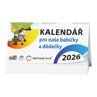 Stolový kalendár - Kalendár pre naše babičky a deduškov