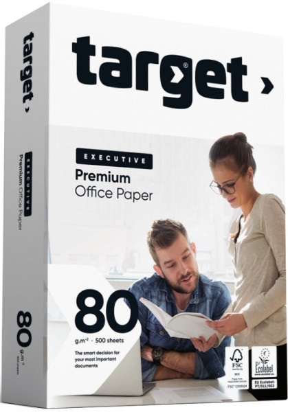 Kancelársky papier A4 80g biely 500 listov TARGET F480-EXE